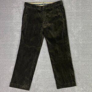 Vintage Polo Ralph Lauren Preston Corduroy Pants Men's 36 x 30 Brown